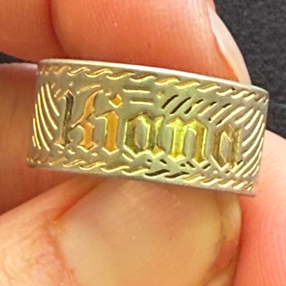 Faux‎ Silver and Gold “ KIANA” Ring - Picture 1 of 8